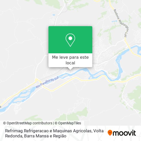 Refrimag Refrigeracao e Maquinas Agricolas mapa