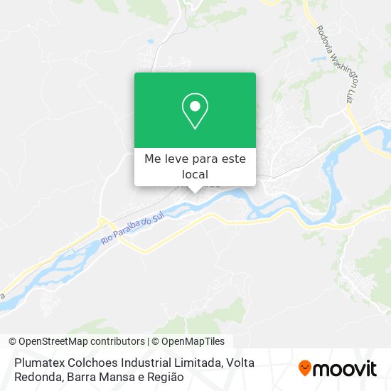 Plumatex Colchoes Industrial Limitada mapa