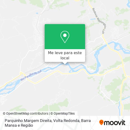 Parquinho Margem Direita mapa