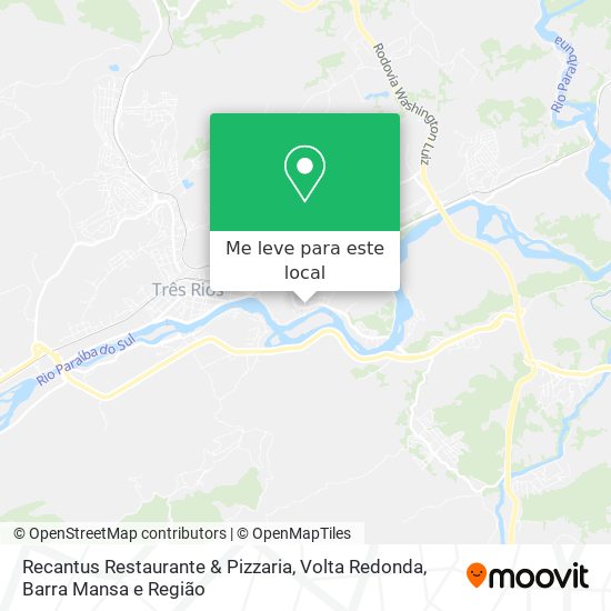 Recantus Restaurante & Pizzaria mapa
