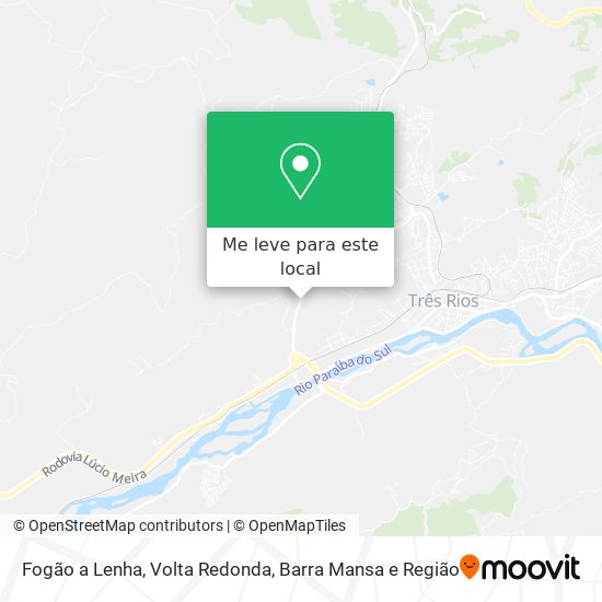 Fogão a Lenha mapa