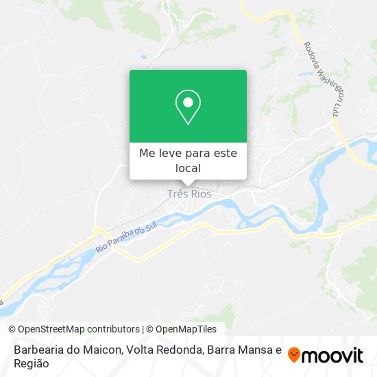 Barbearia do Maicon mapa