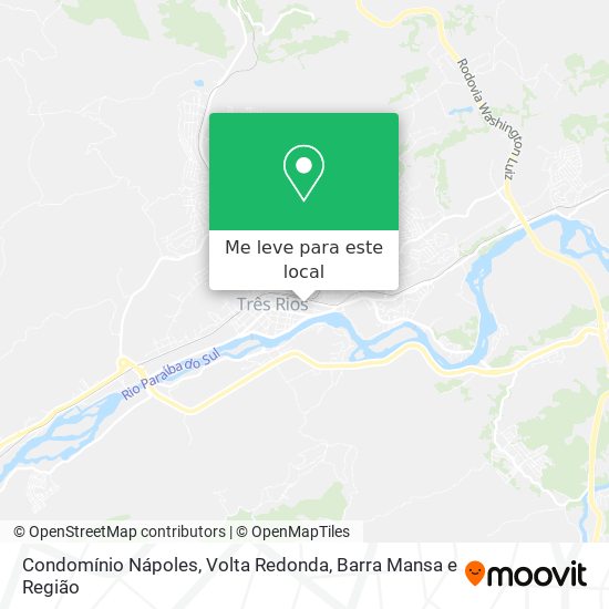 Condomínio Nápoles mapa