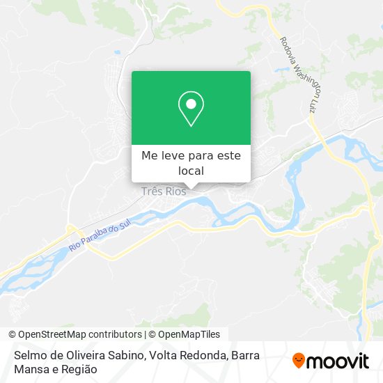Selmo de Oliveira Sabino mapa