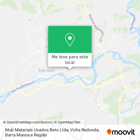 Mub Materiais Usados Beto Ltda mapa