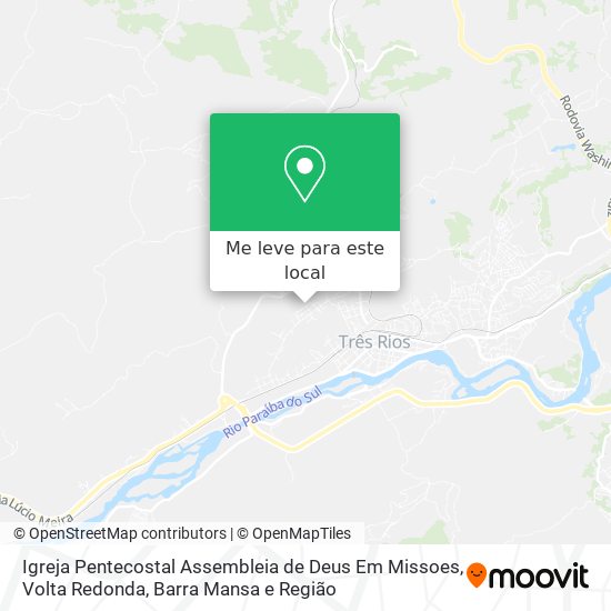 Igreja Pentecostal Assembleia de Deus Em Missoes mapa