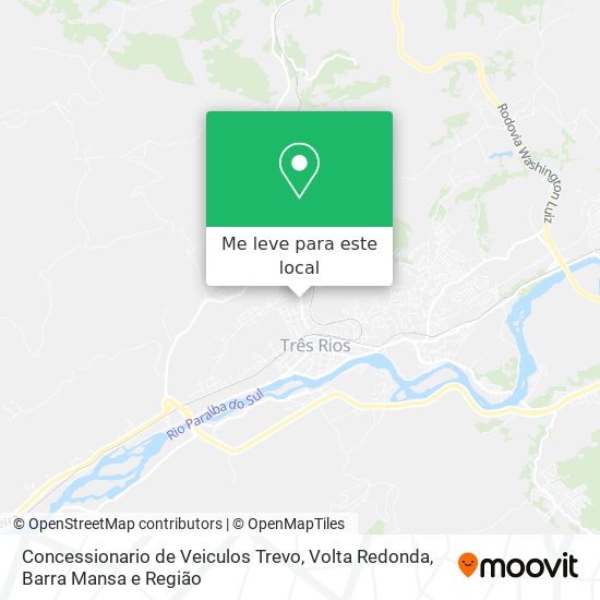Concessionario de Veiculos Trevo mapa