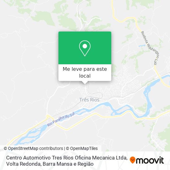 Centro Automotivo Tres Rios Oficina Mecanica Ltda mapa