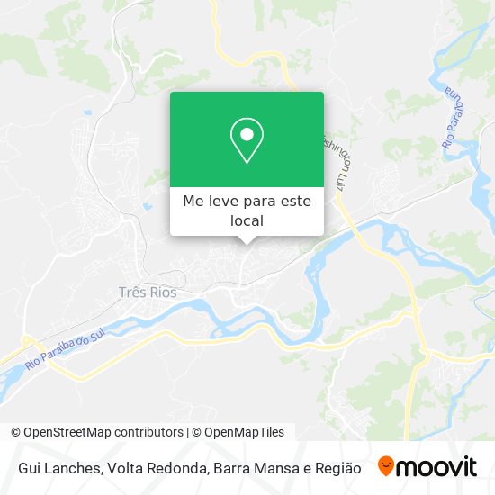 Gui Lanches mapa