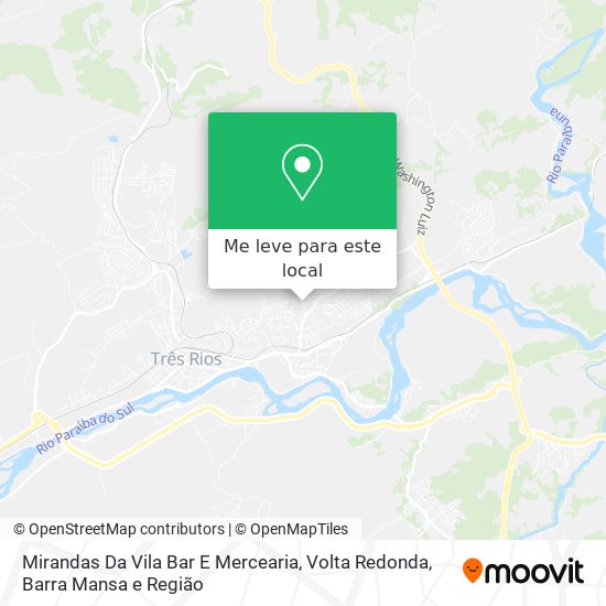 Mirandas Da Vila Bar E Mercearia mapa
