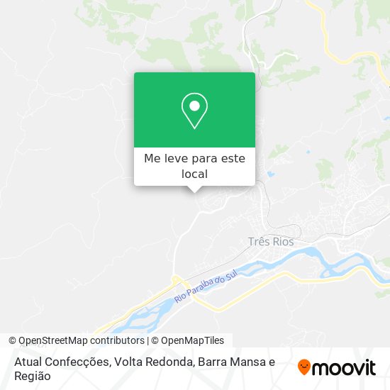 Atual Confecções mapa