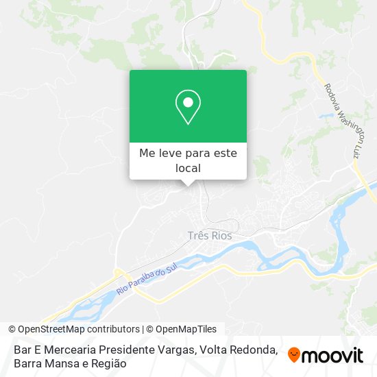 Bar E Mercearia Presidente Vargas mapa