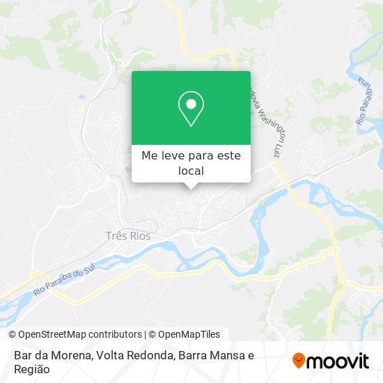 Bar da Morena mapa
