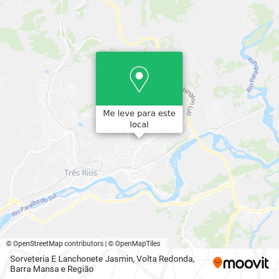 Sorveteria E Lanchonete Jasmin mapa