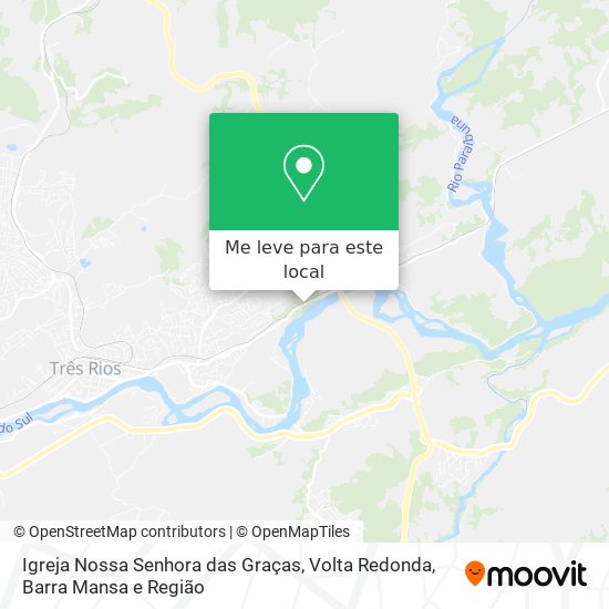 Igreja Nossa Senhora das Graças mapa