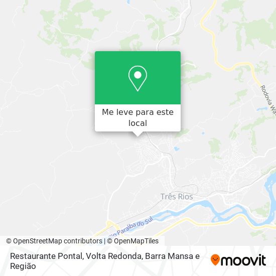 Restaurante Pontal mapa