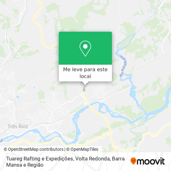Tuareg Rafting e Expedições mapa