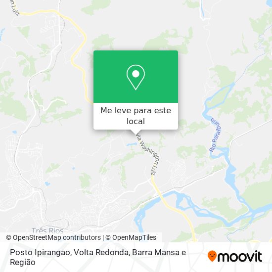 Posto Ipirangao mapa