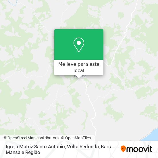 Igreja Matriz Santo Antônio mapa