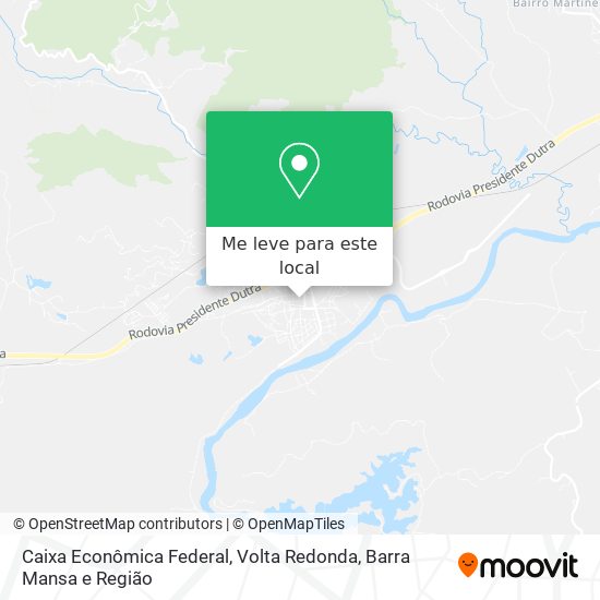 Caixa Econômica Federal mapa