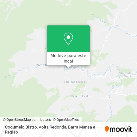 Cogumelo Bistro mapa