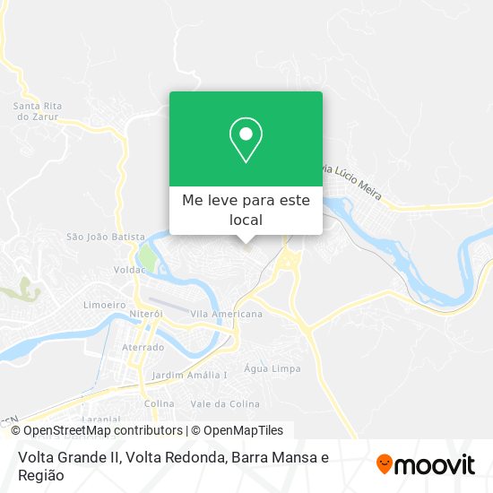 Volta Grande II mapa