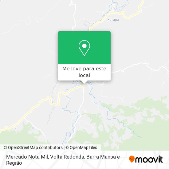 Mercado Nota Mil mapa