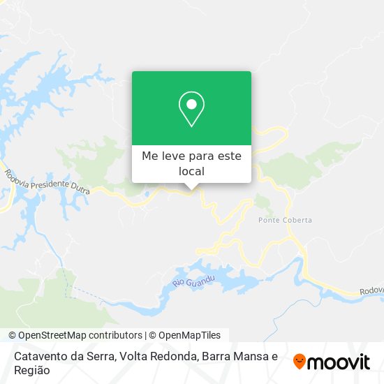Catavento da Serra mapa