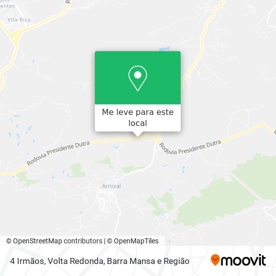 4 Irmãos mapa