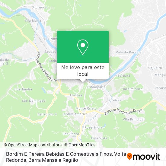 Bordim E Pereira Bebidas E Comestiveis Finos mapa