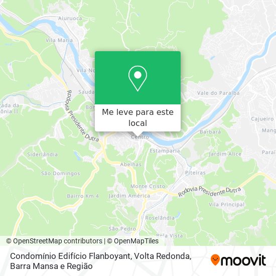 Condomínio Edifício Flanboyant mapa