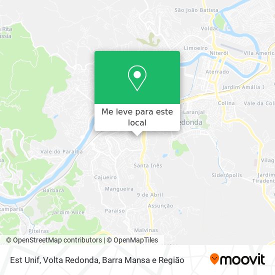 Est Unif mapa