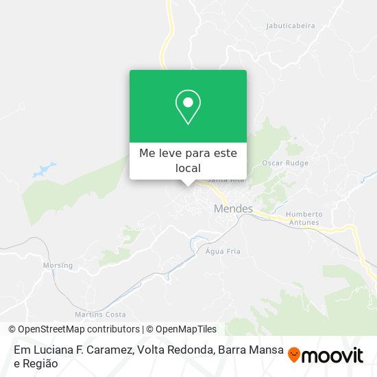 Em Luciana F. Caramez mapa