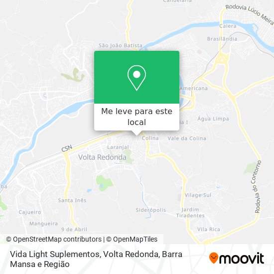 Vida Light Suplementos mapa