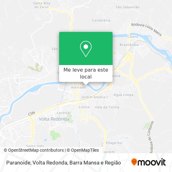 Paranoide mapa