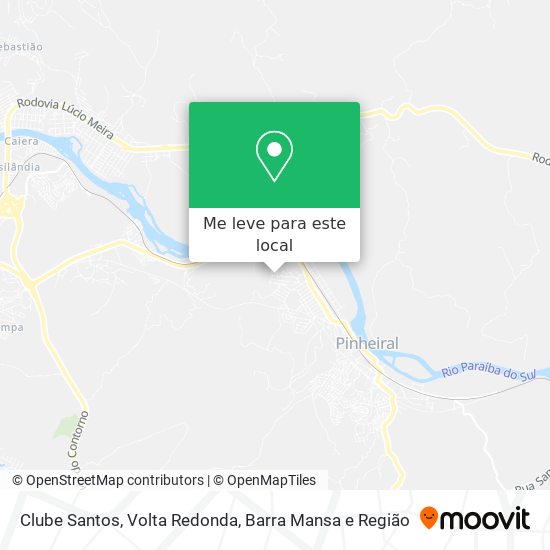 Clube Santos mapa