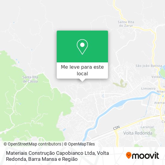 Materiais Construção Capobianco Ltda mapa