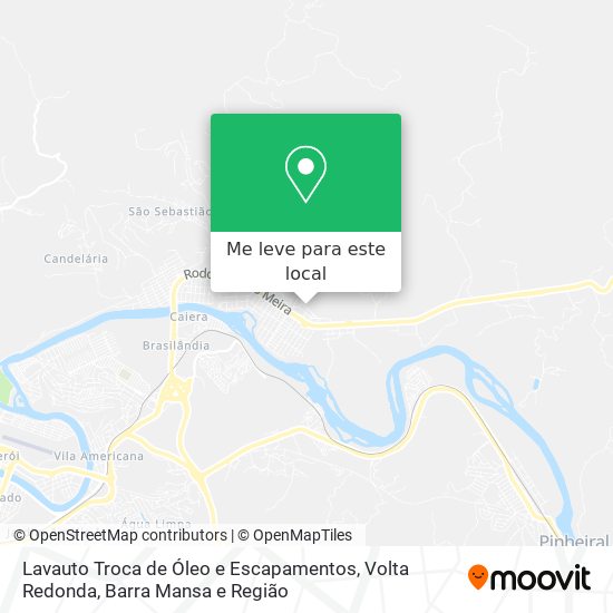 Lavauto Troca de Óleo e Escapamentos mapa
