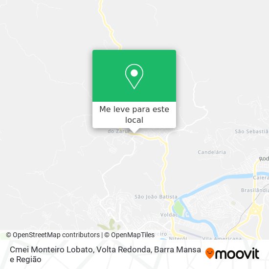 Cmei Monteiro Lobato mapa