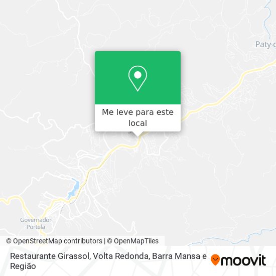 Restaurante Girassol mapa