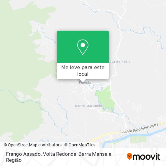 Frango Assado mapa
