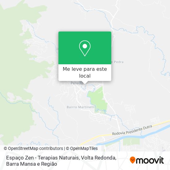 Espaço Zen - Terapias Naturais mapa