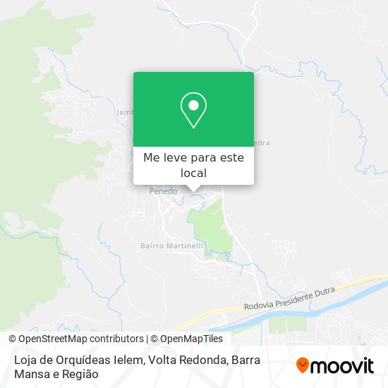 Loja de Orquídeas Ielem mapa