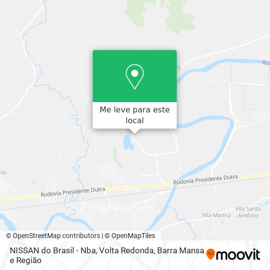 NISSAN do Brasil - Nba mapa