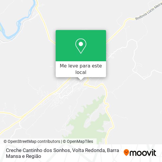 Creche Cantinho dos Sonhos mapa