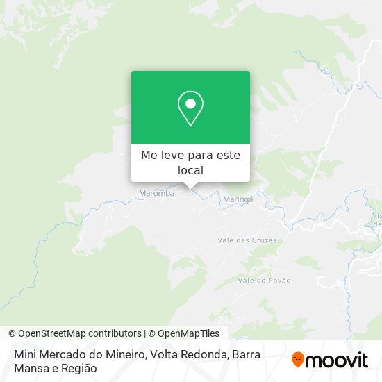 Mini Mercado do Mineiro mapa