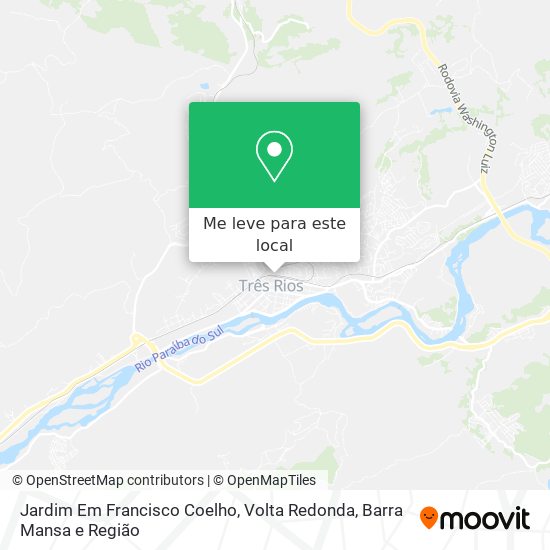 Jardim Em Francisco Coelho mapa