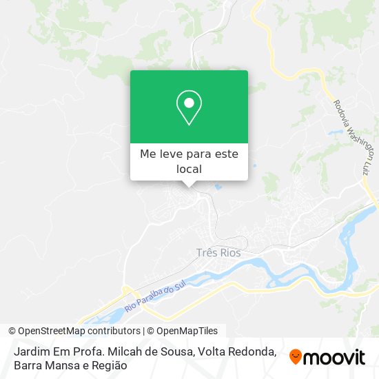 Jardim Em Profa. Milcah de Sousa mapa