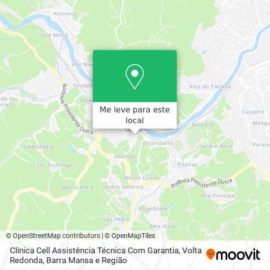 Clínica Cell Assistência Técnica Com Garantia mapa