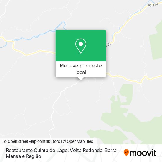Reataurante Quinta do Lago mapa